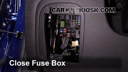 Interior Fuse Box Location: 2015-2019 Chevrolet Trax - 2015 Chevrolet